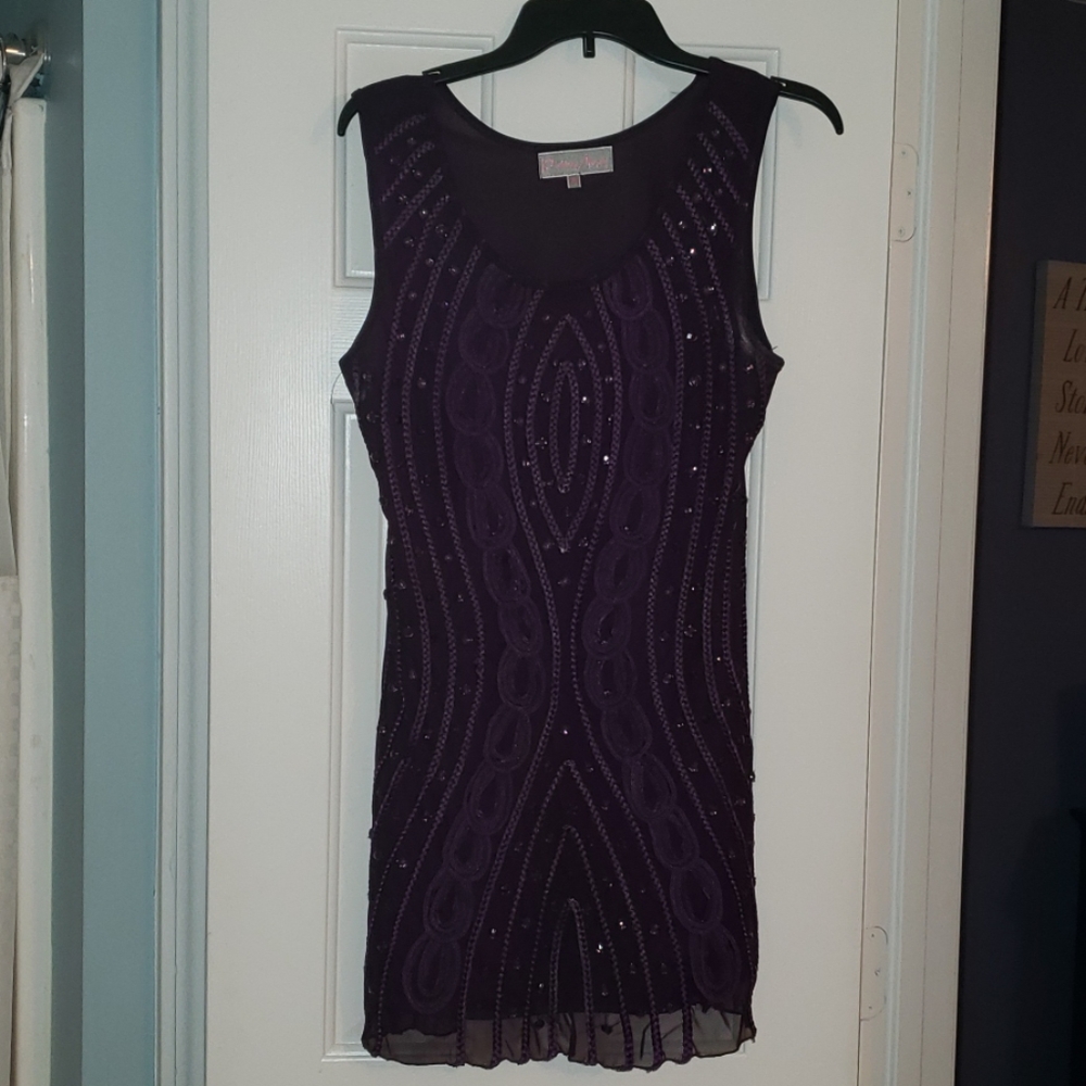 Purple dress